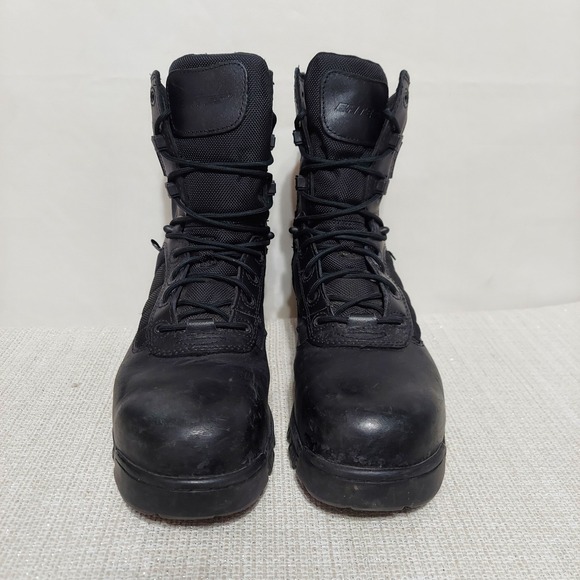 Bates E02362 8" Tactical Sport Side Zip Boot Men Sz 9 Wide Black - Picture 5 of 10